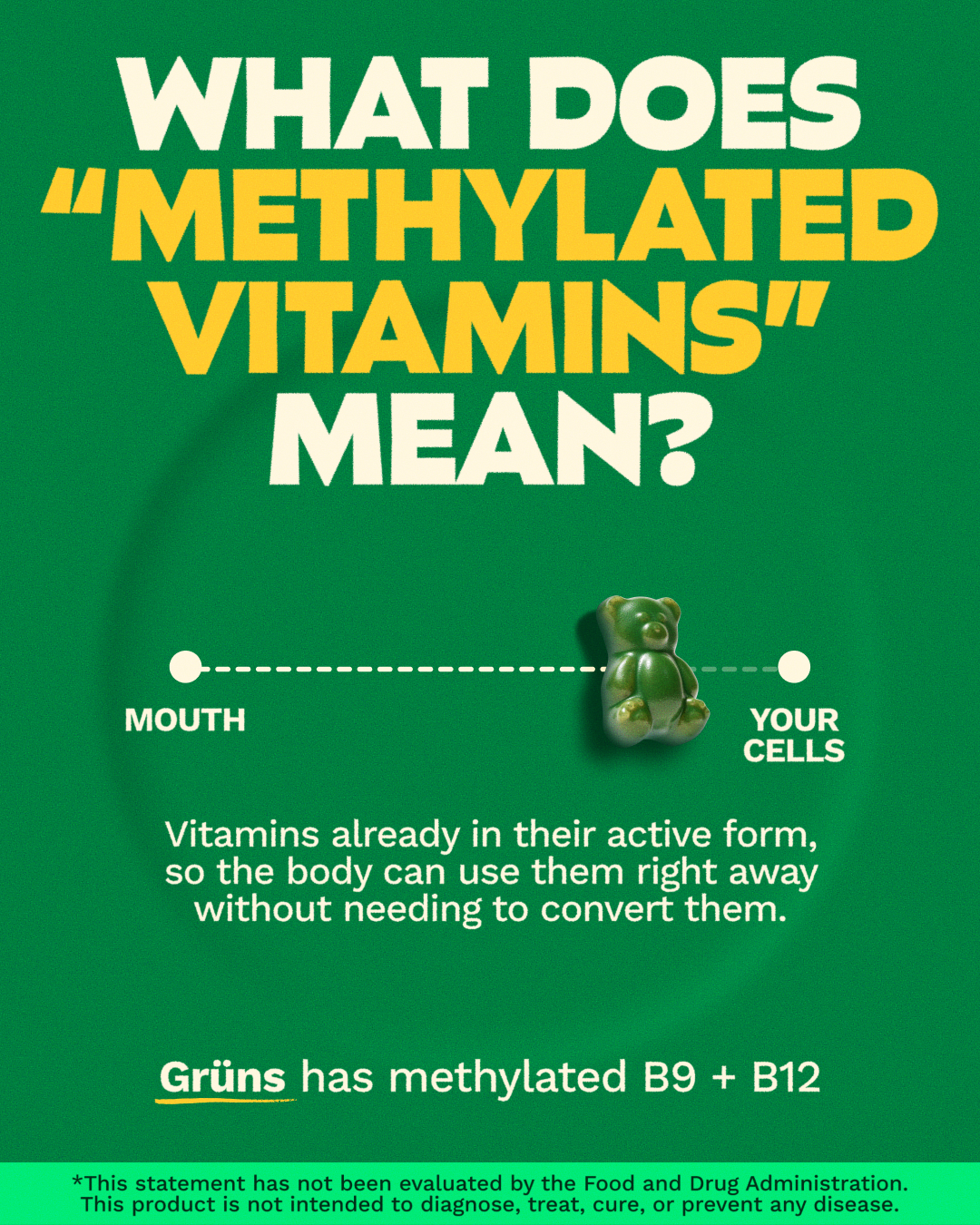 Grüns Facebook ad
