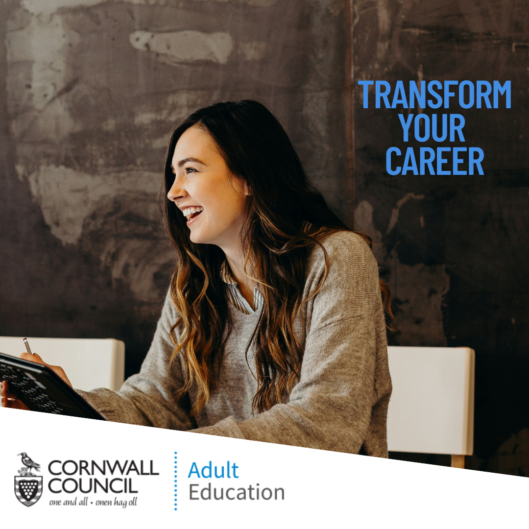 Cornwall Adult Education Facebook ad