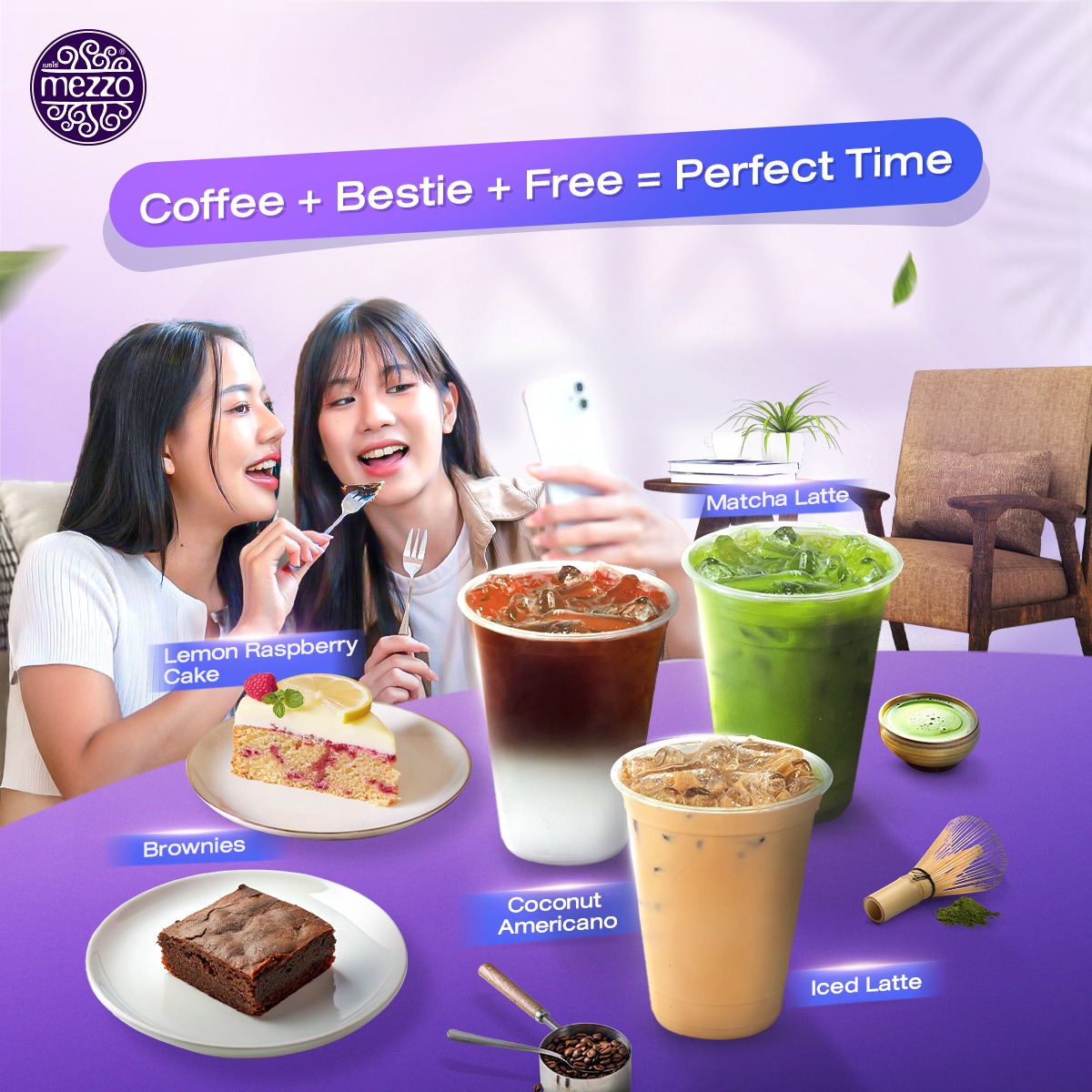 Mezzo Coffee Cambodia Facebook ad: Mezzo Coffee Cambodia, Take every good task with…