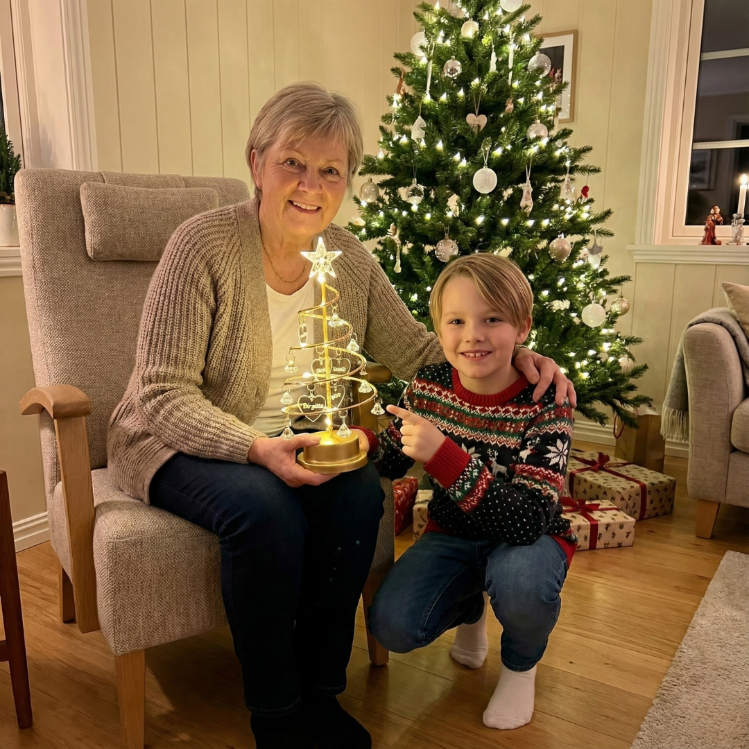 Ristal Facebook ad: Vakkert Personlig Juletre