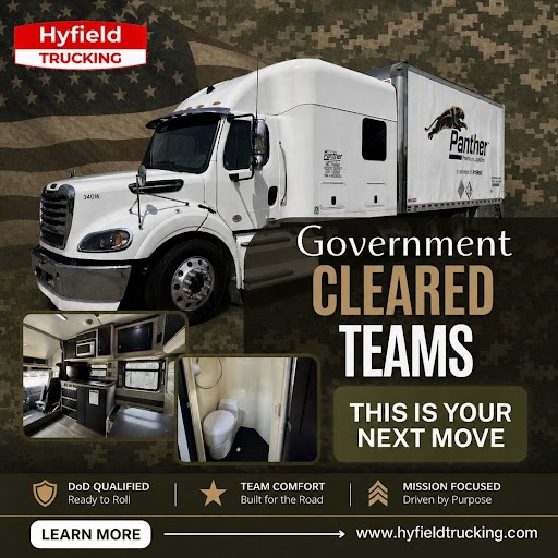 Hyfield Trucking Facebook ad