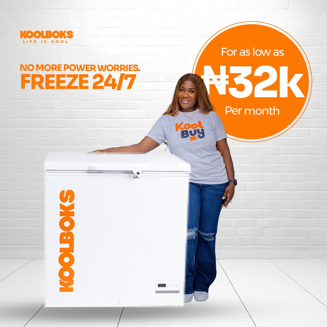 Koolboks Nigeria Facebook ad: Some investments are complete from the beginning.