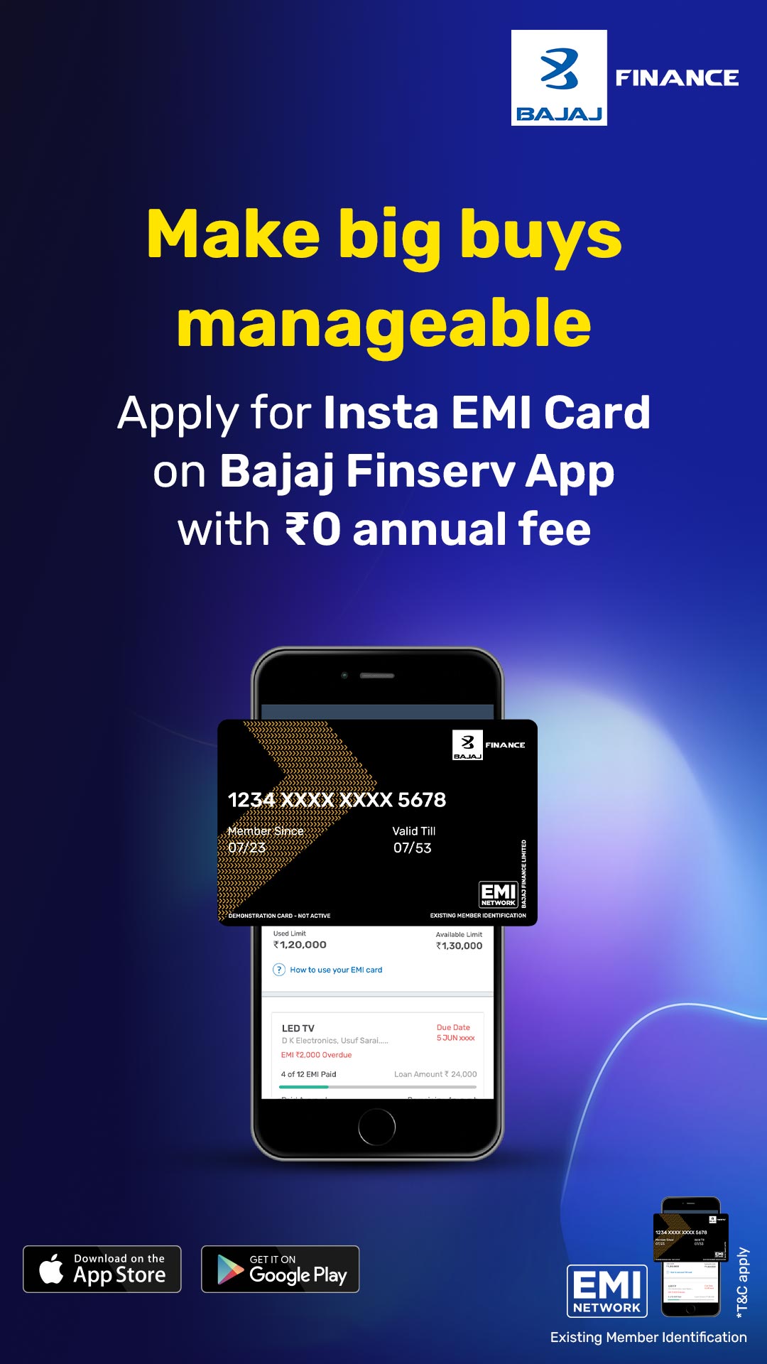 Bajaj Finserv Facebook ad