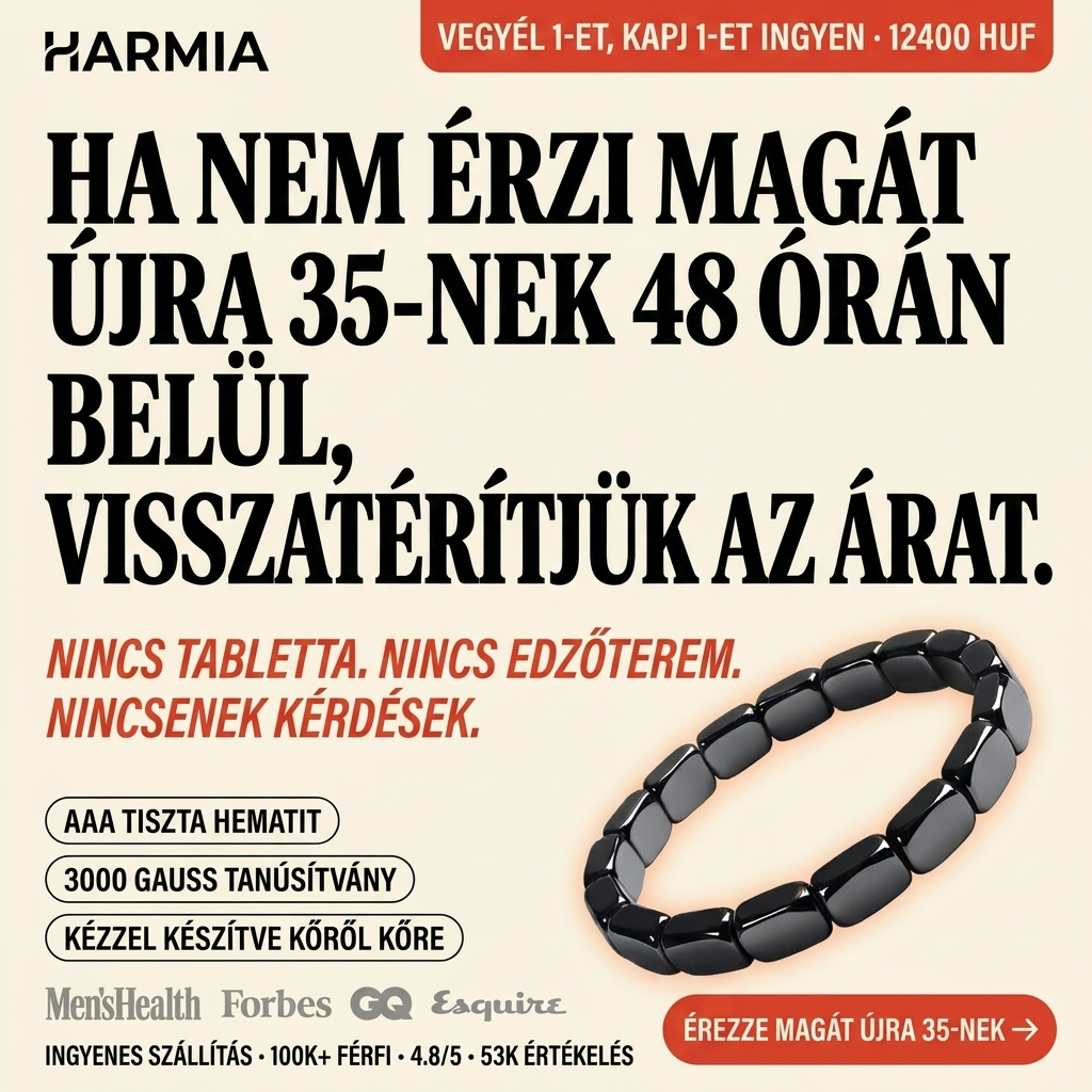 Harmia Facebook ad: MA 1 KARKÖTŐ AJÁNDÉK!