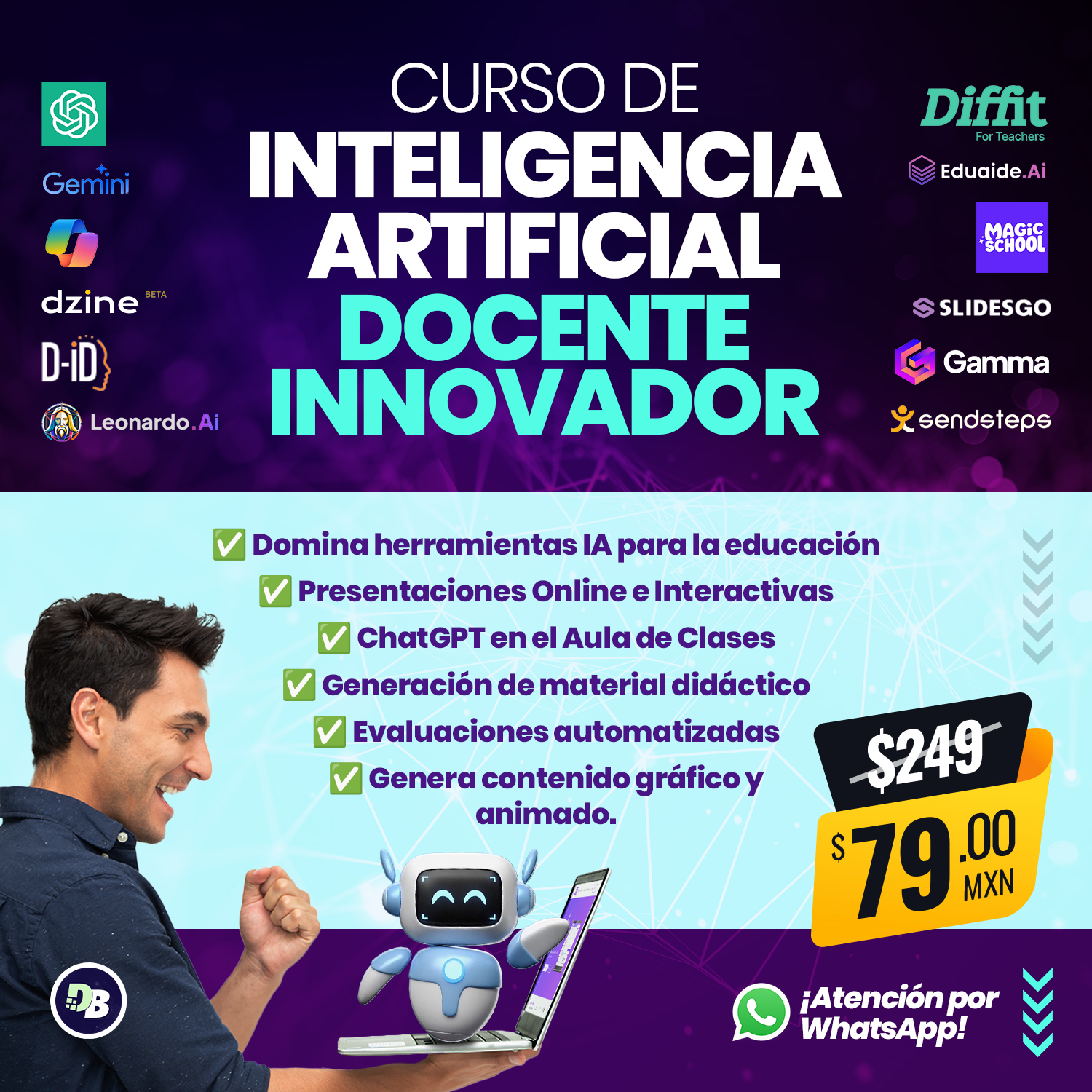 DigiBlioteca Facebook ad: ¡Dale un giro de 180º a tu enseñanza…