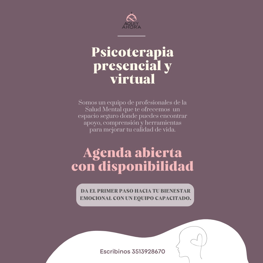 Centro Aqui y Ahora Facebook ad from Apr 10, 2025