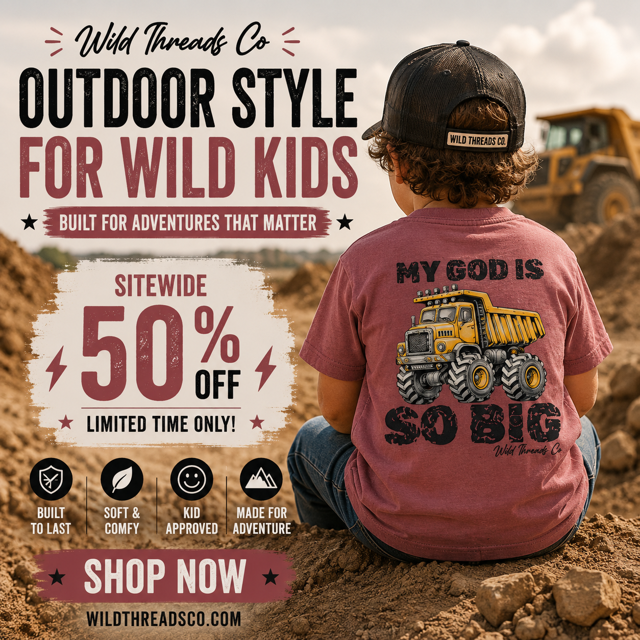 Wild Threads Co Facebook ad