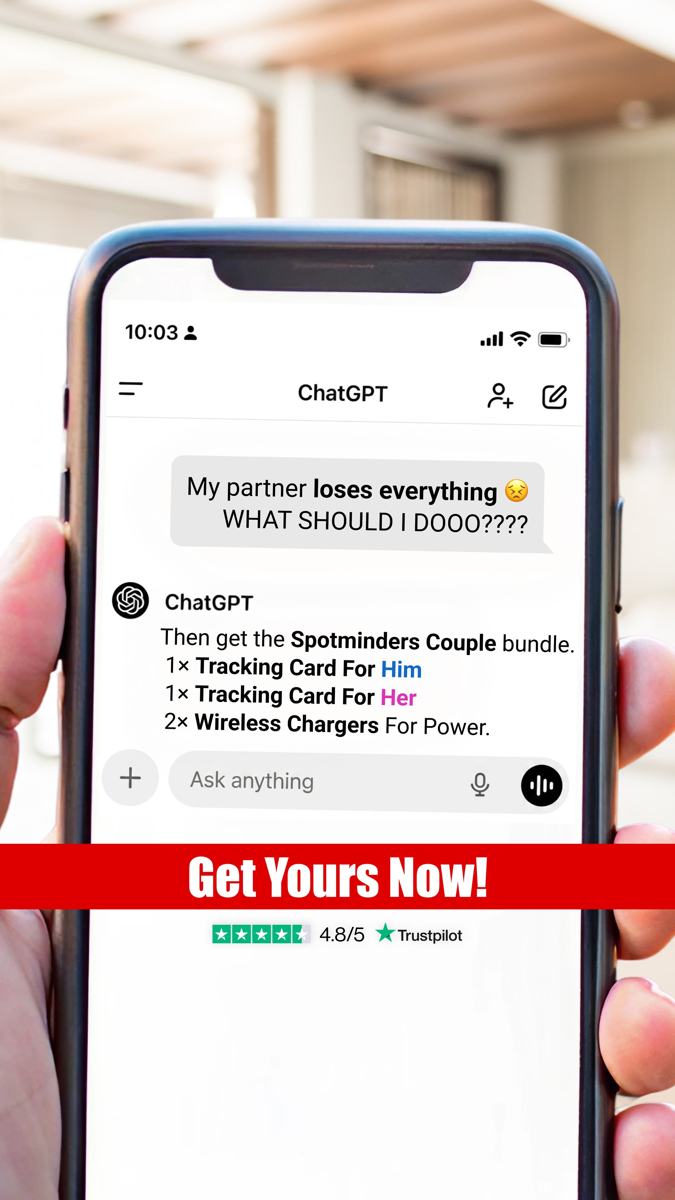 Spotminders Facebook ad
