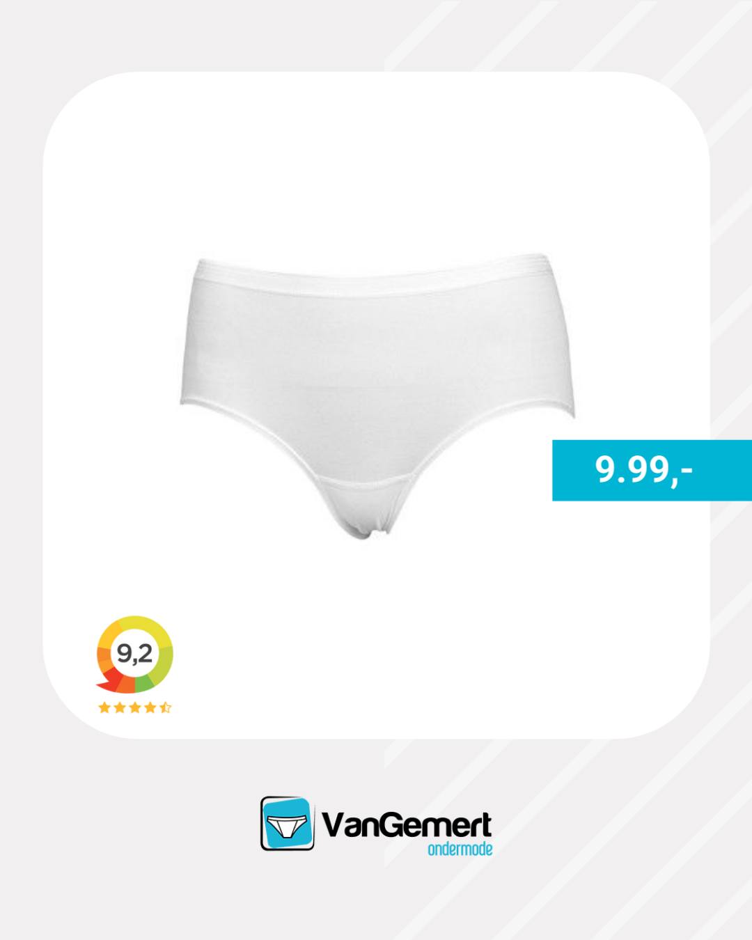 Van Gemert Ondermode Facebook ad