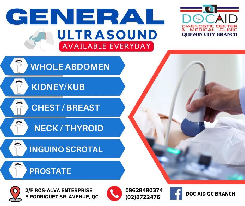 DOC AID Diagnostic Center - QC Branch Facebook ad