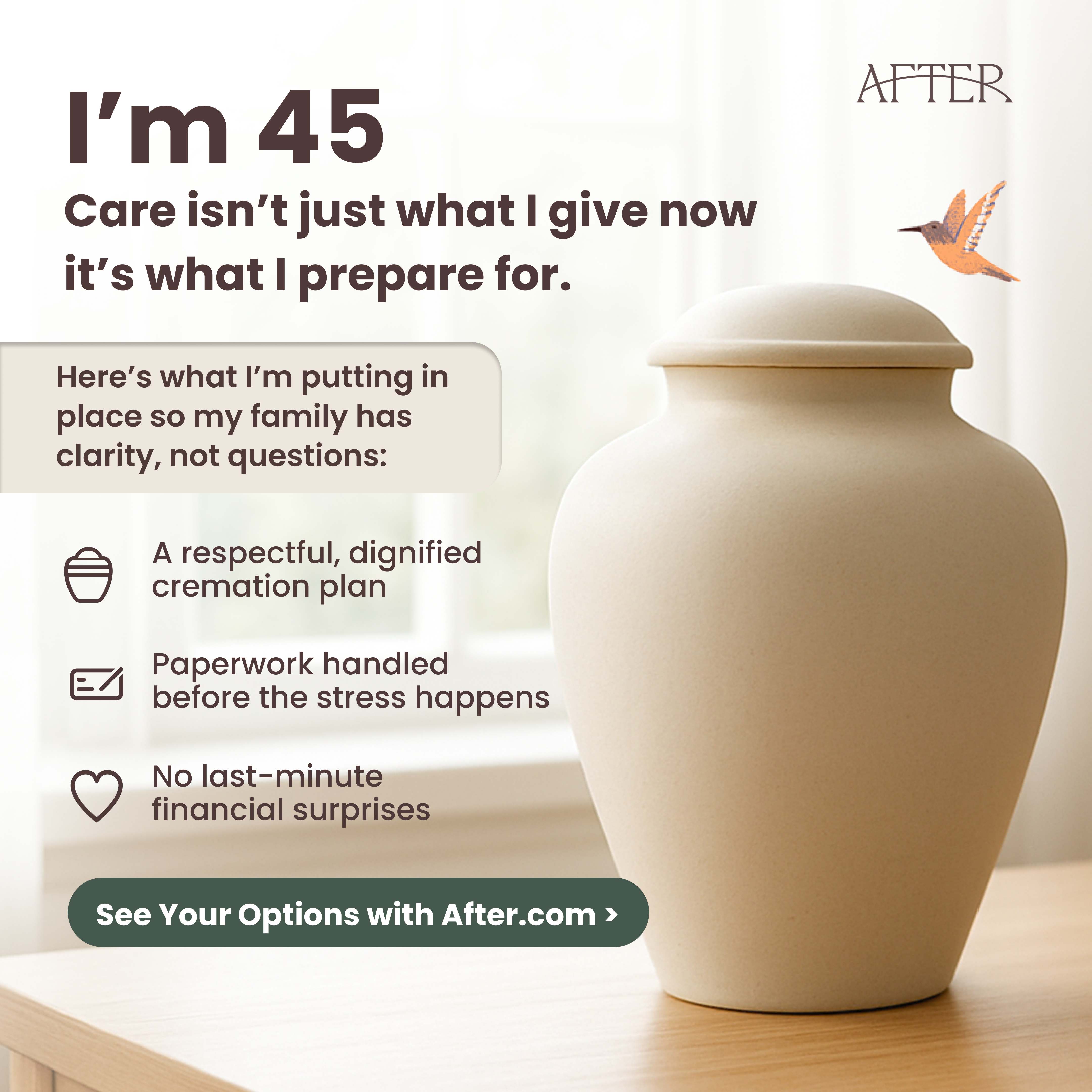 After.com Facebook ad