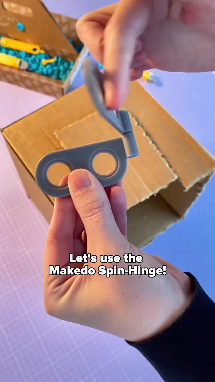 Makedo Facebook ad: Tools. For Kids. For Cardboard