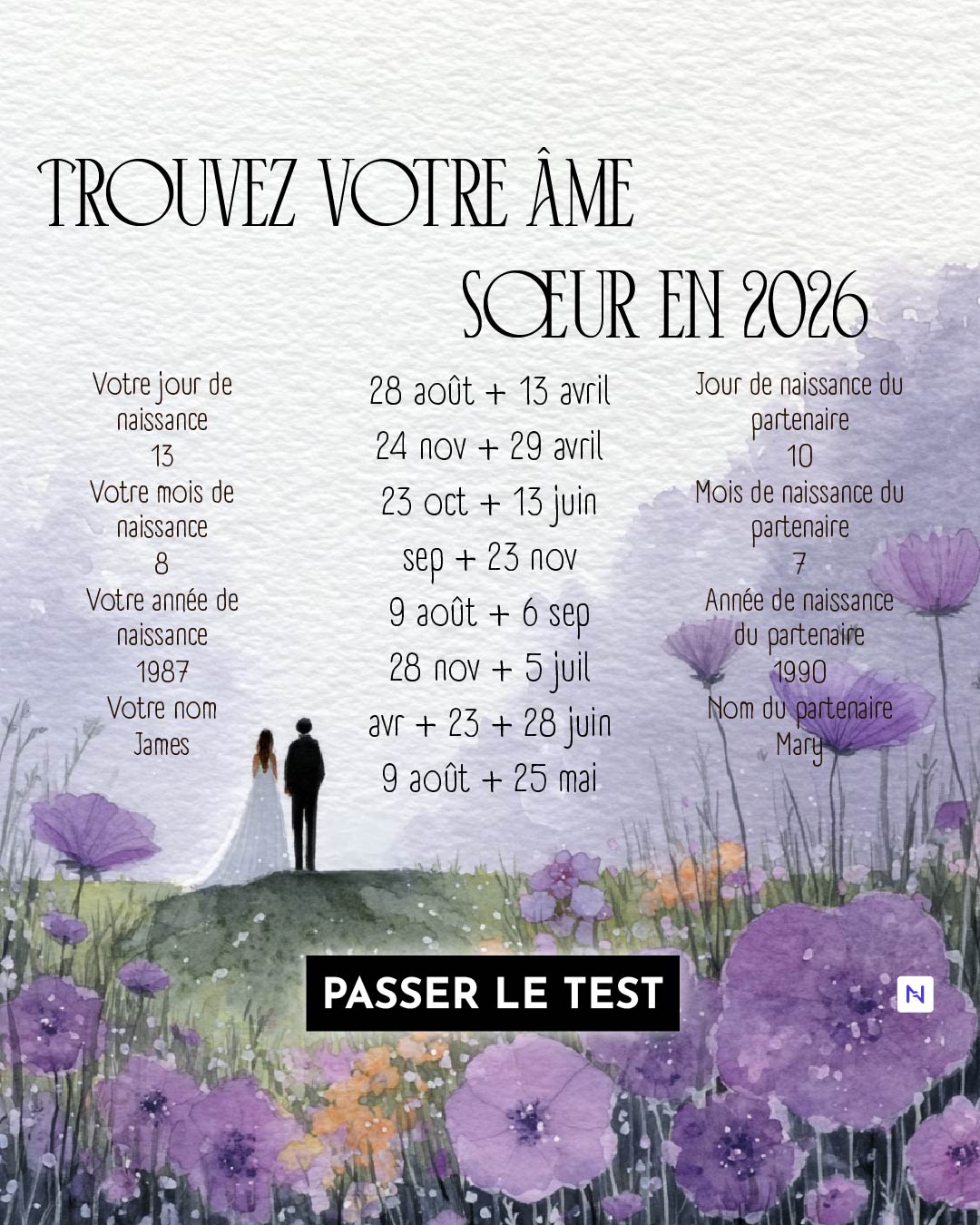Nebula: Marriage Compatibility Facebook ad