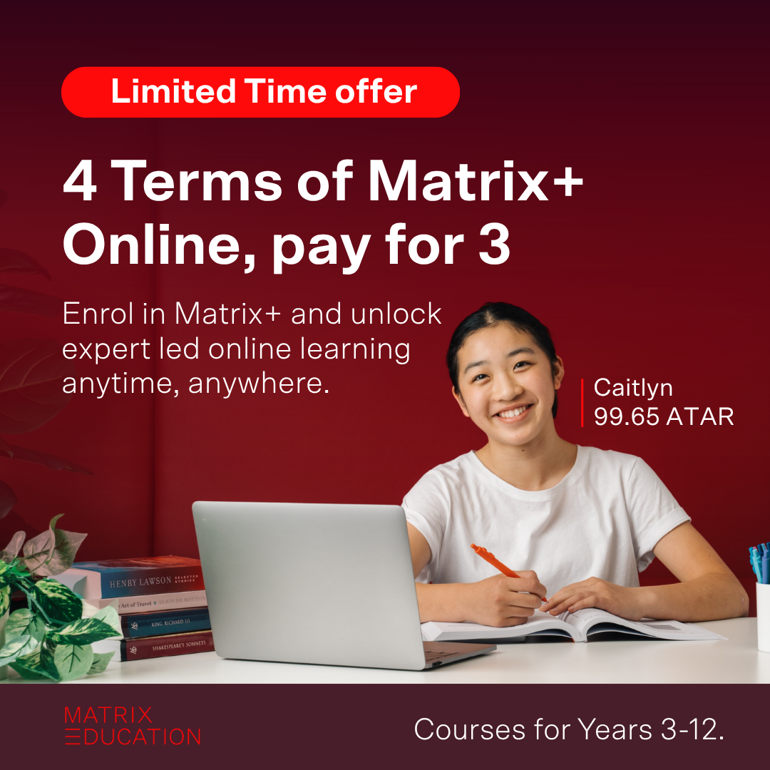 Matrix Education Facebook ad