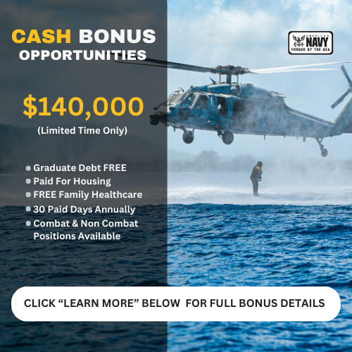Join The U.S. Navy Facebook ad from Feb 4, 2026