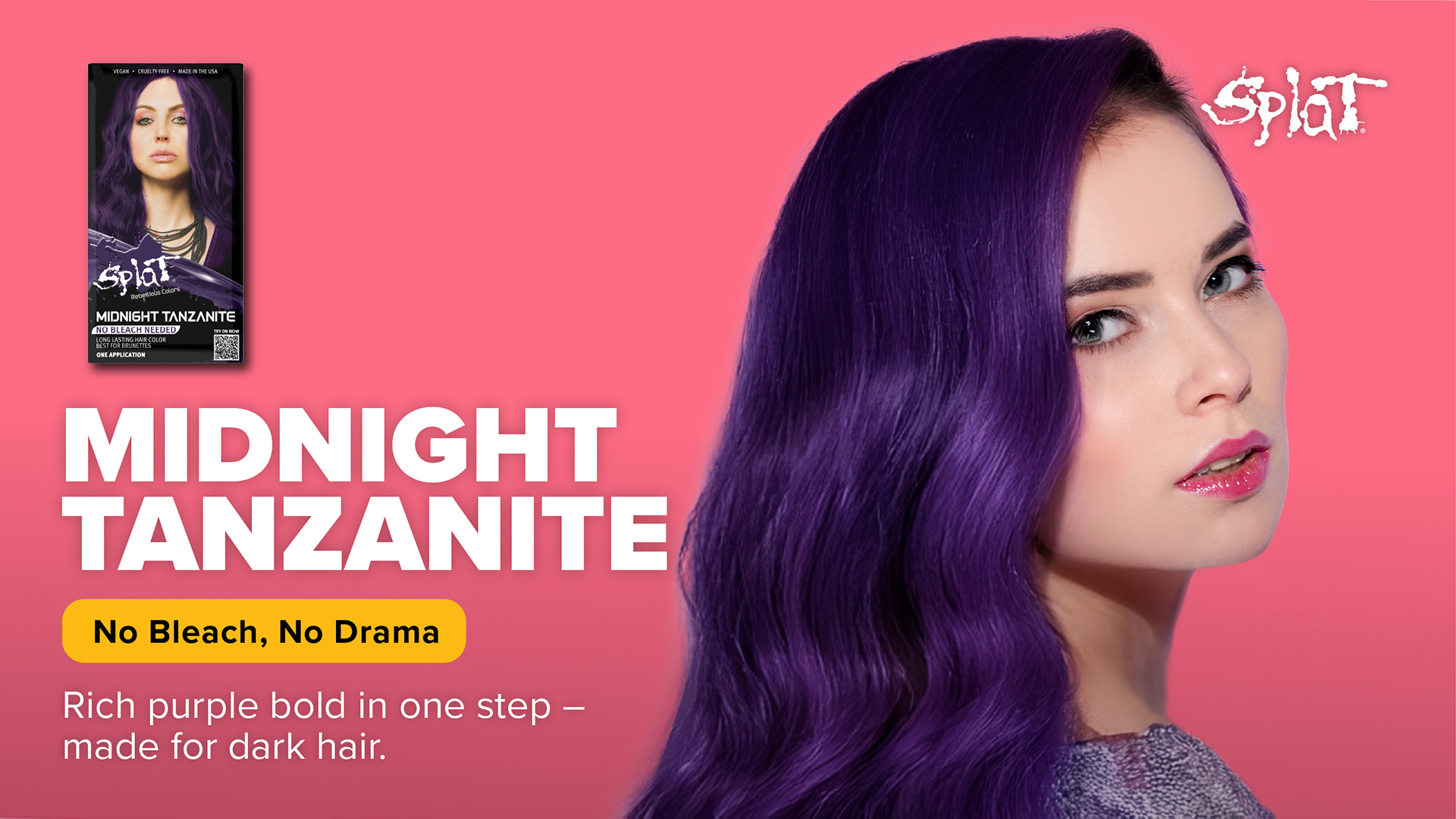 Splat Hair Color Facebook ad