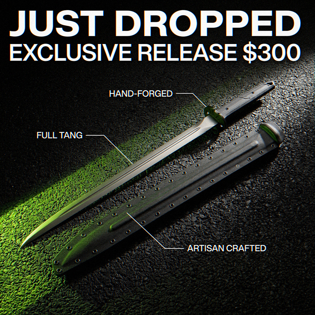 Katana Sword Facebook ad