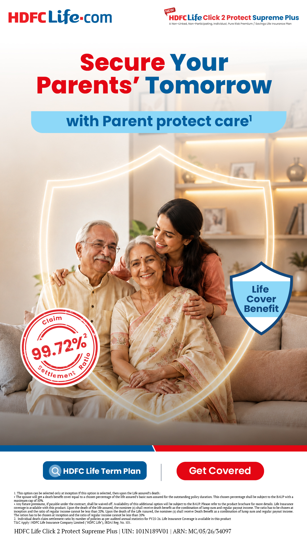 HDFC Life Facebook ad