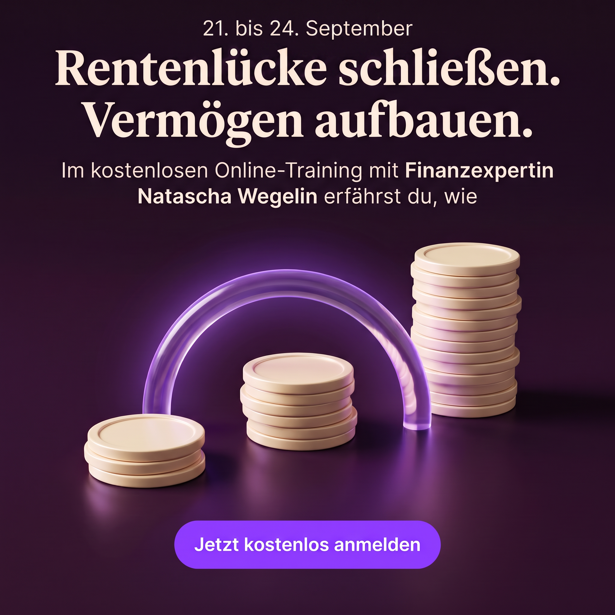 Madame Moneypenny Facebook ad