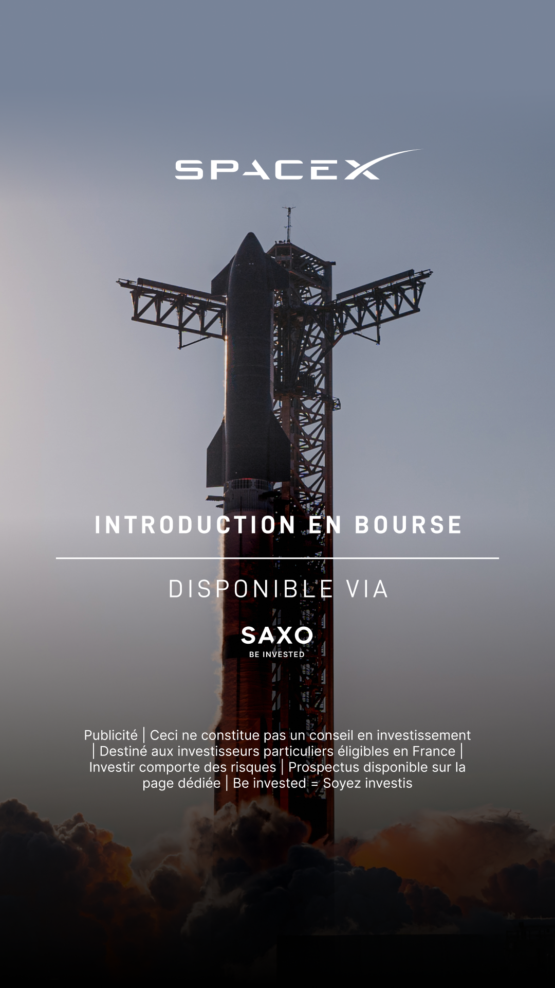 Saxo Banque Facebook ad