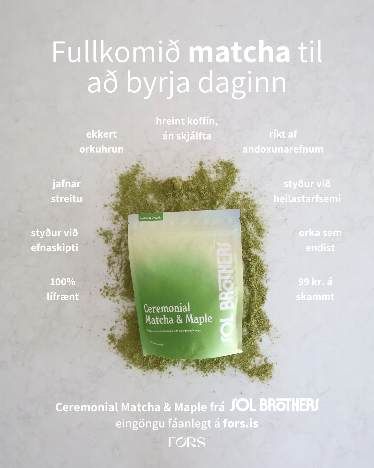 Fors - nutrition by nature Facebook ad