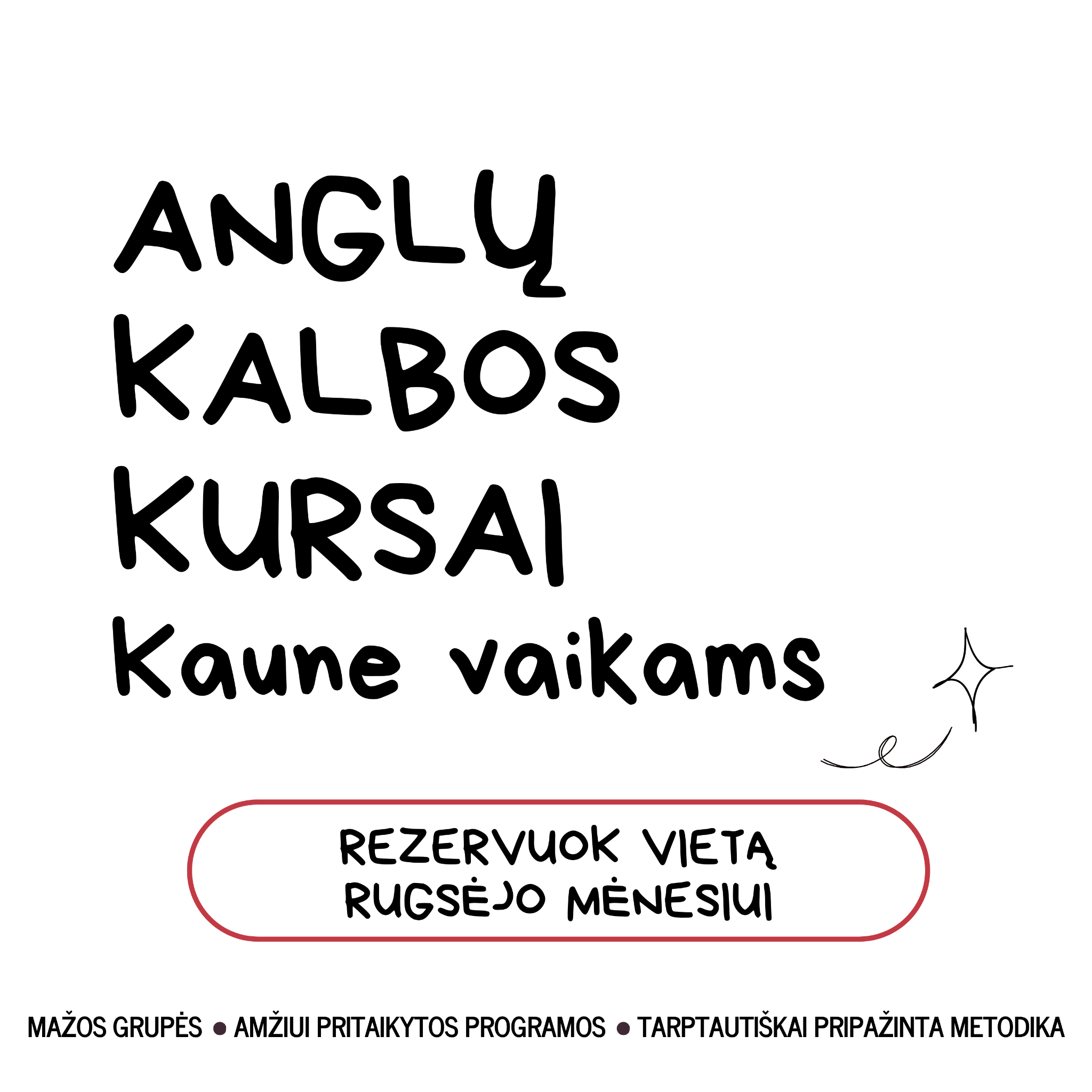 Helen Doron anglų kalbos mokykla - Kaunas Facebook ad: Anglų kalbos kursai vaikams