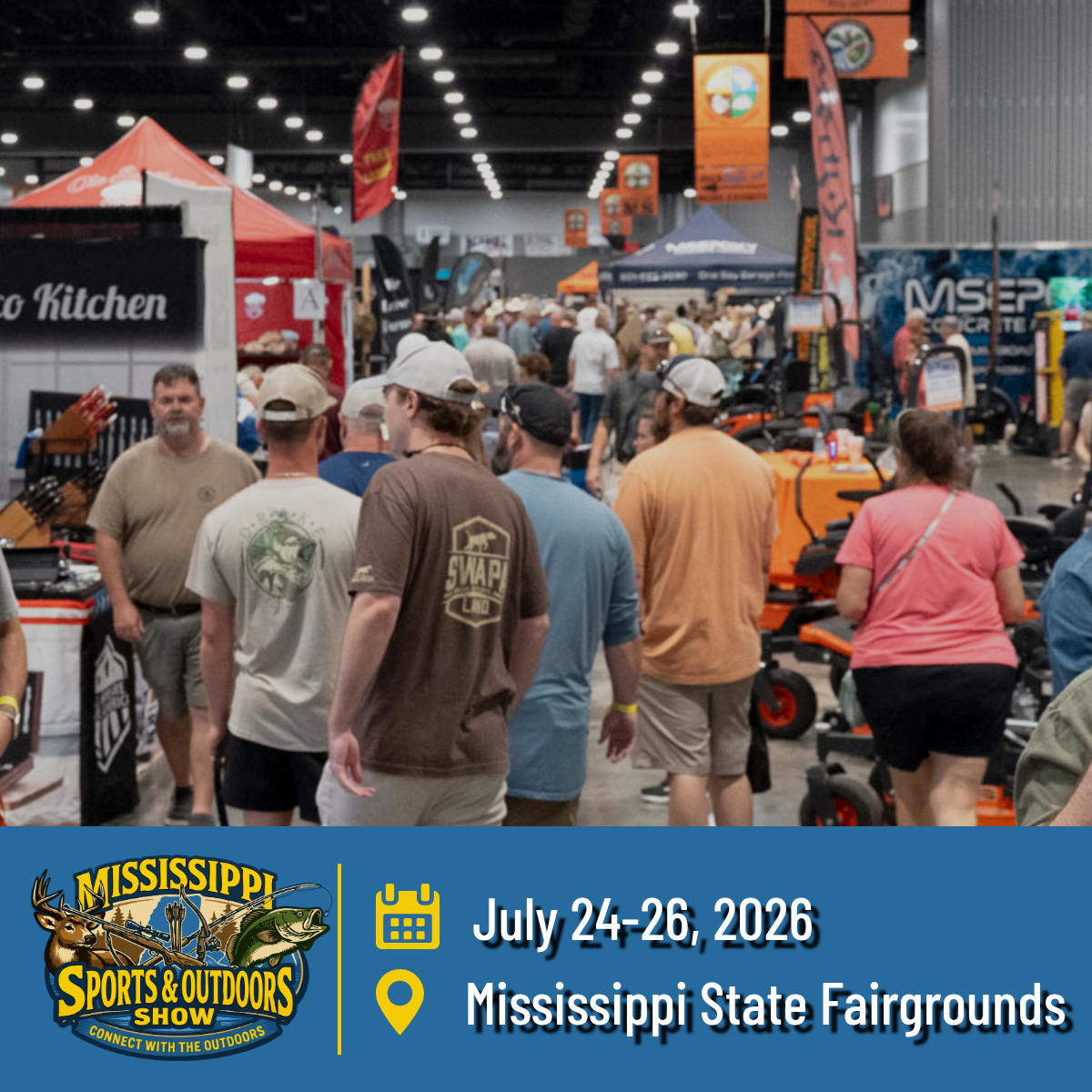 Mississippi Sports & Outdoors Show Facebook ad