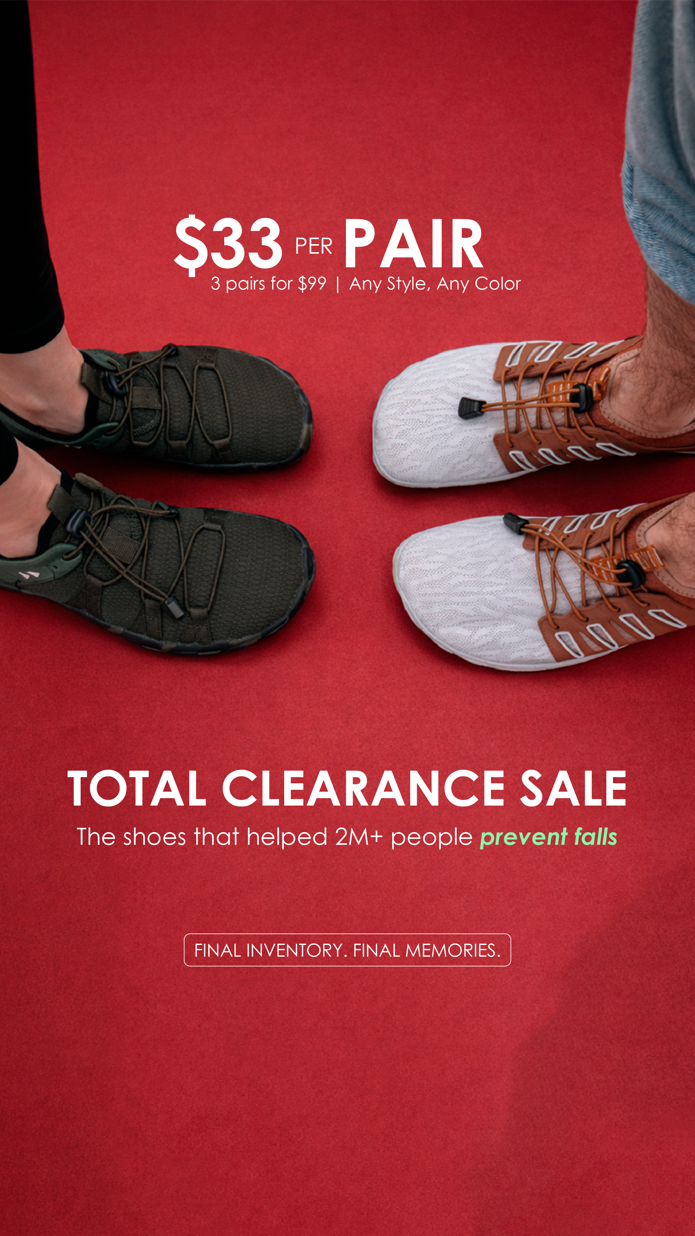 HIKE Footwear Facebook ad