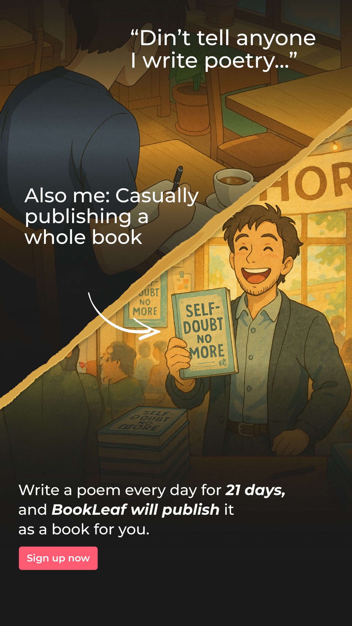 BookLeaf Publishing Facebook ad