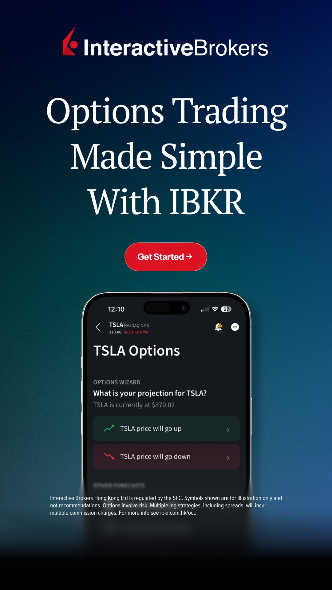 Interactive Brokers Facebook ad