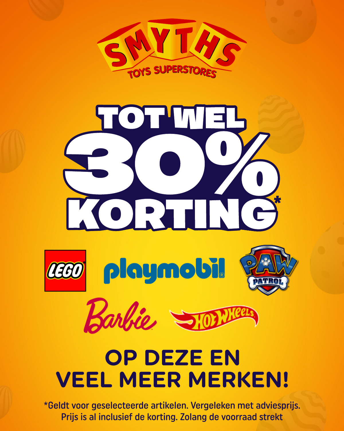 Smyths Toys Superstores Nederland Facebook ad from Mar 25, 2026