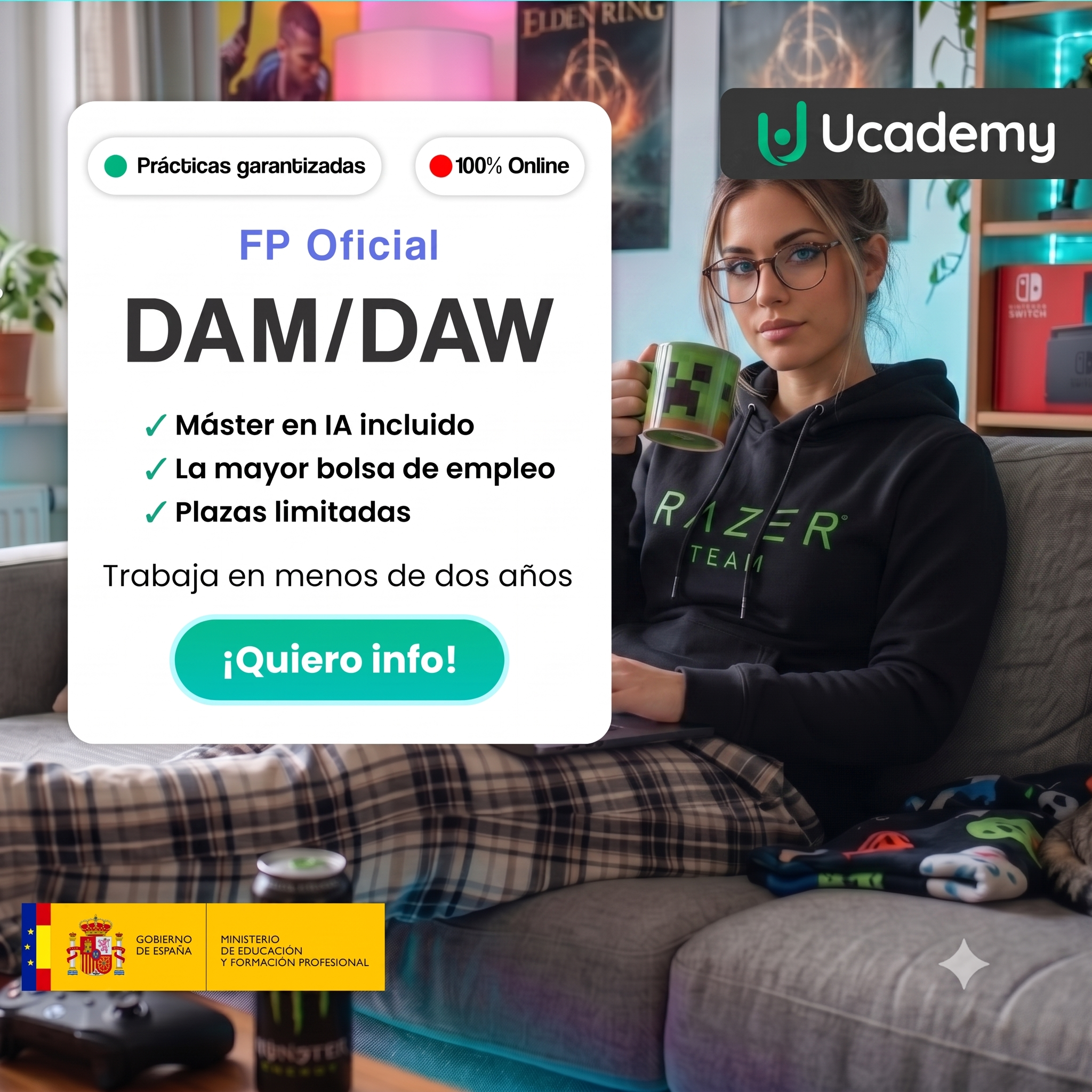 Ucademy.es Facebook ad