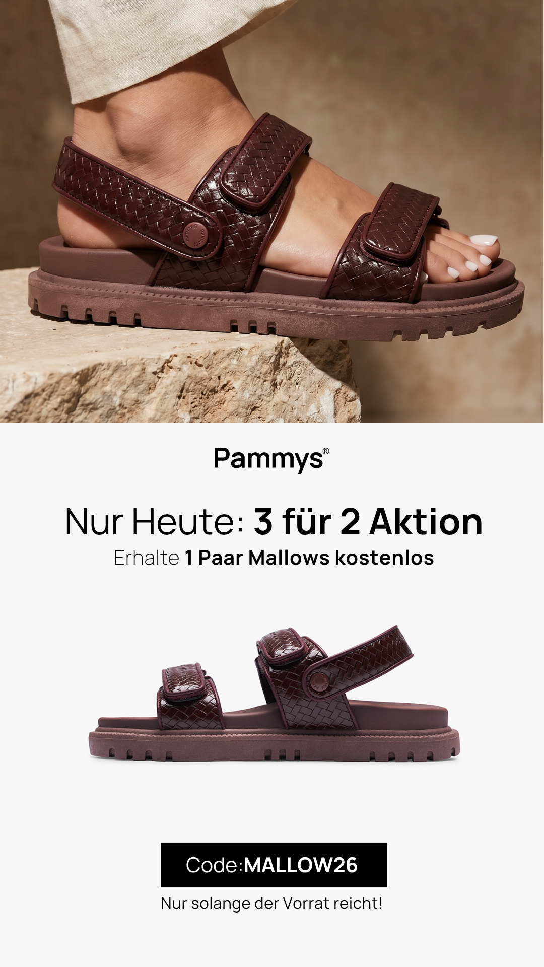 Pammys Facebook ad