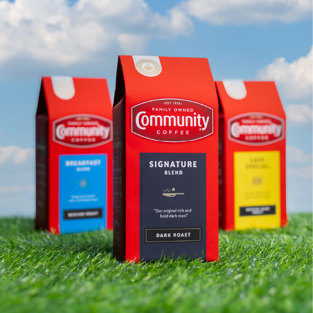 Community Coffee Facebook ad