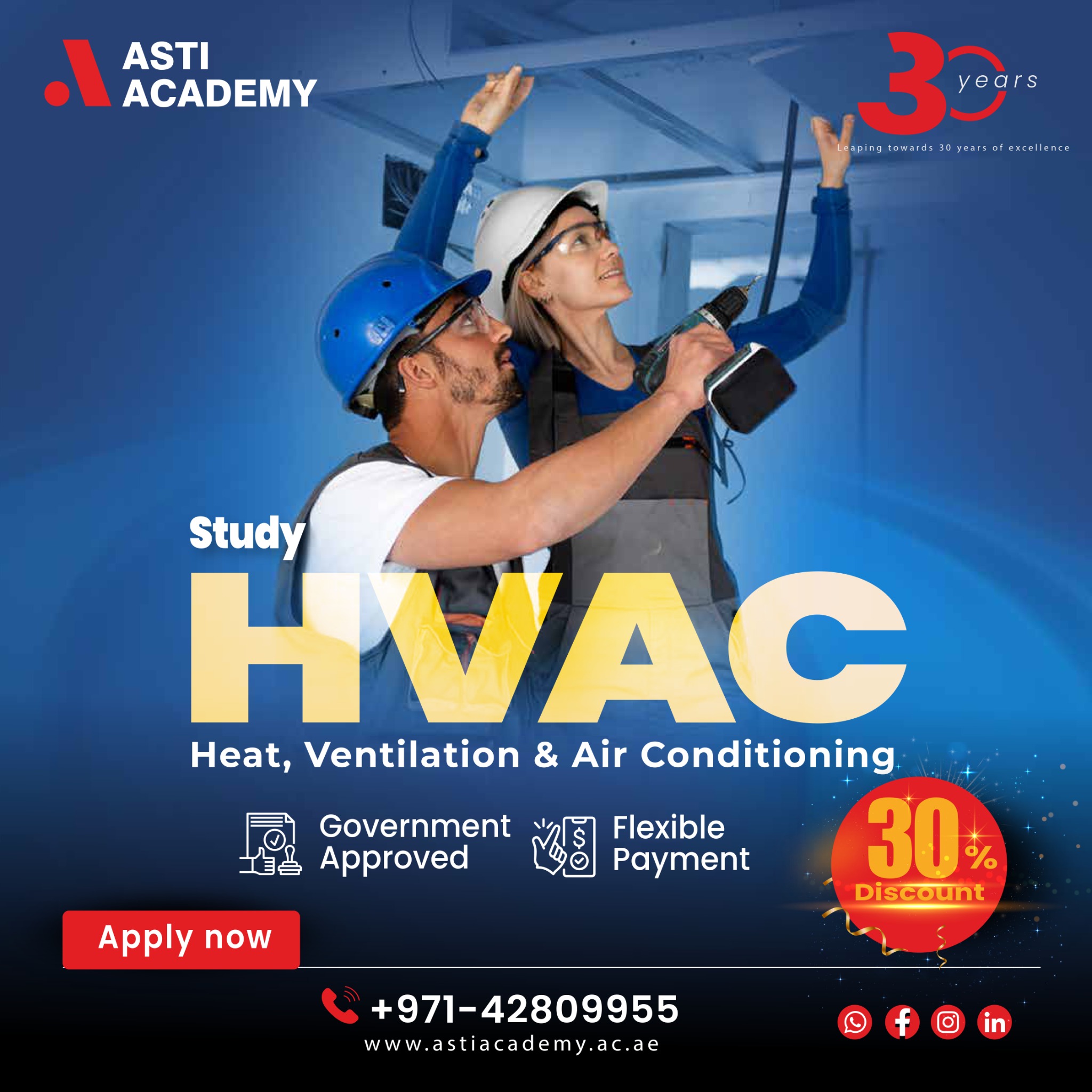 ASTI Academy Facebook ad