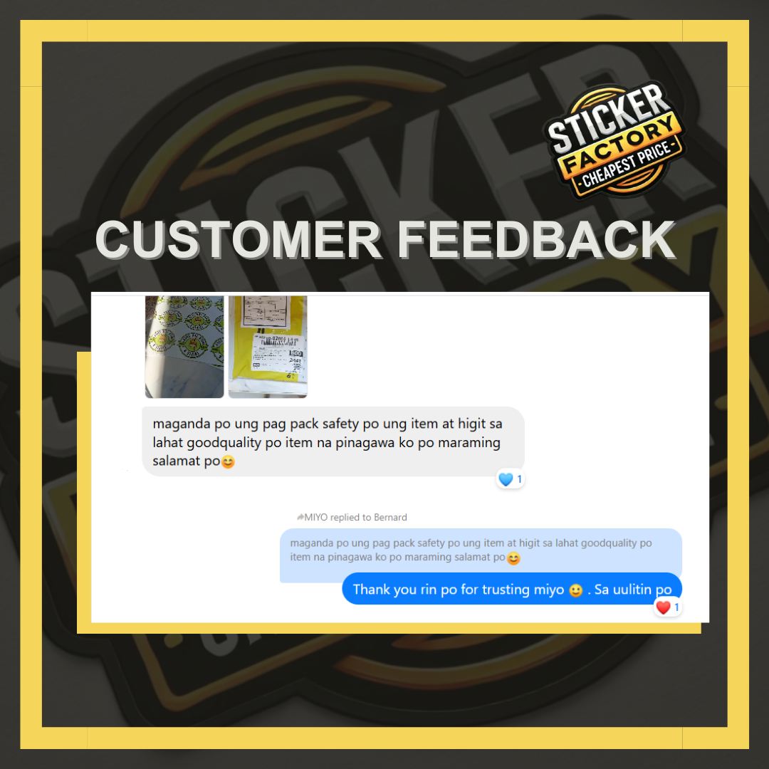 Sticker Factory - Cheapest Price Facebook ad: Sticker na quality prints at murang presyo ba…