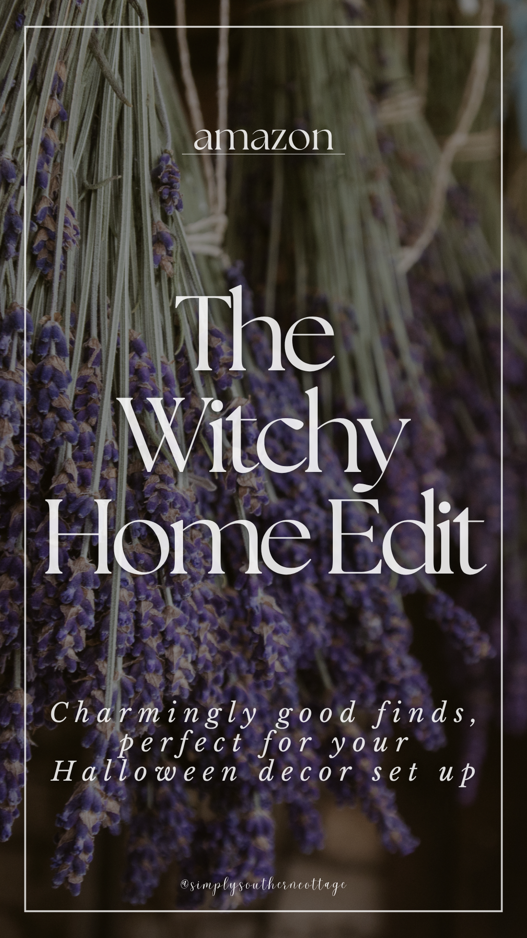 Simply Southern Cottage Facebook ad: Witchy Home Edit
