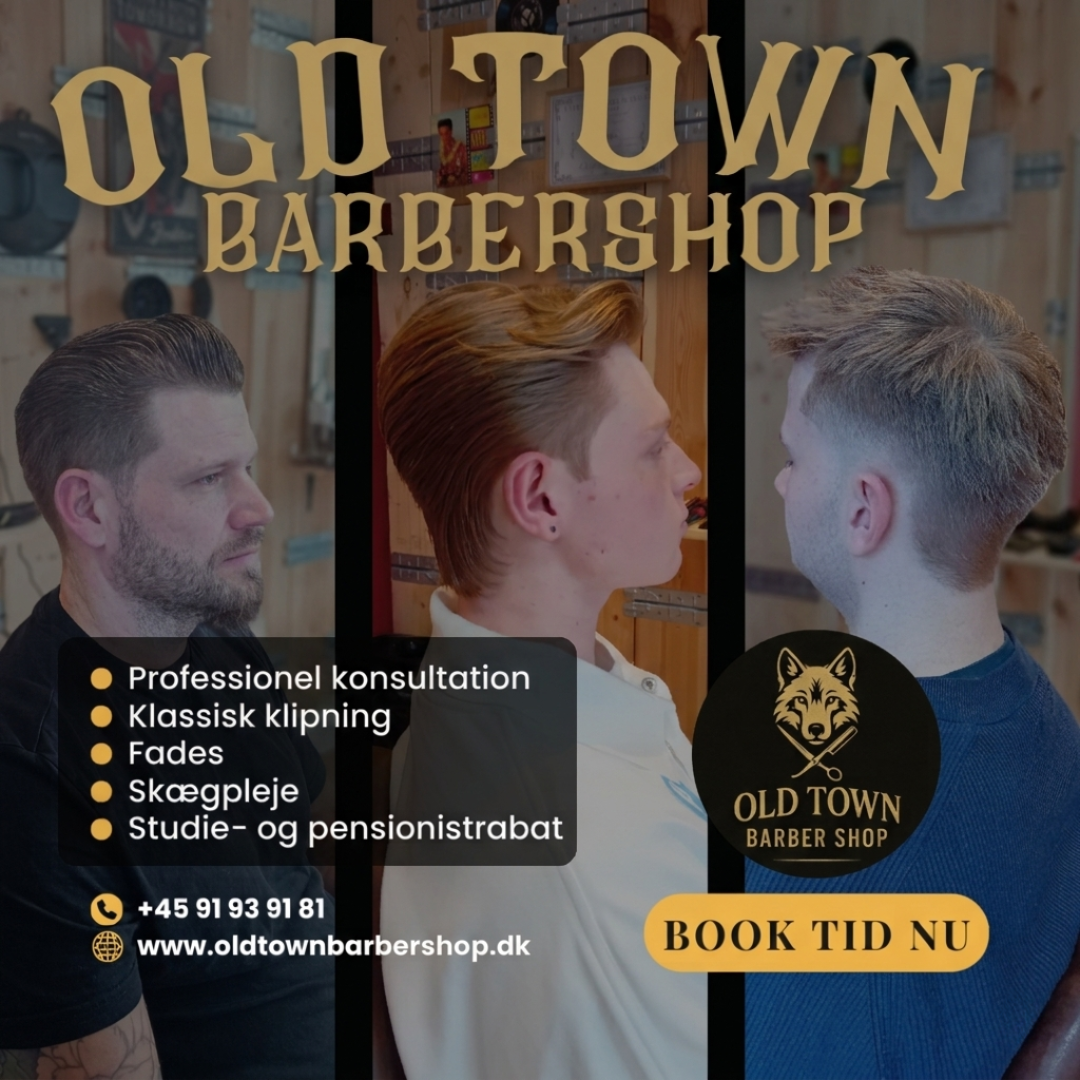 Old Town Barbershop Facebook ad from Mar 23, 2026
