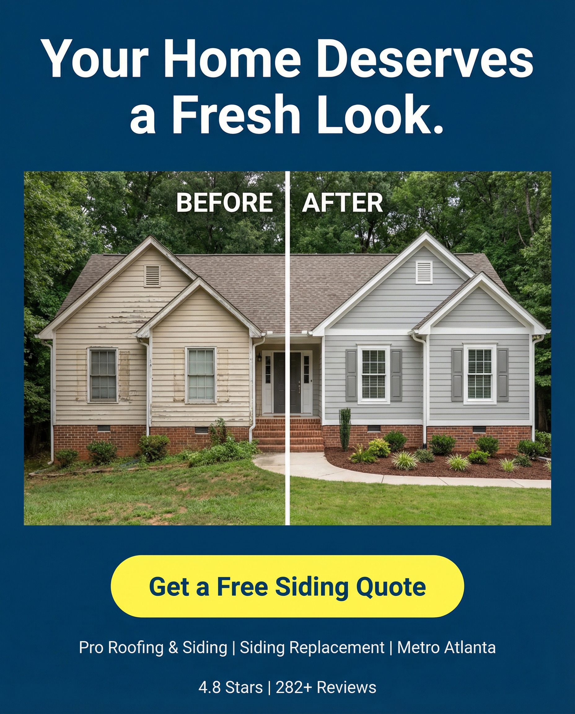 Pro Roofing & Siding Facebook ad