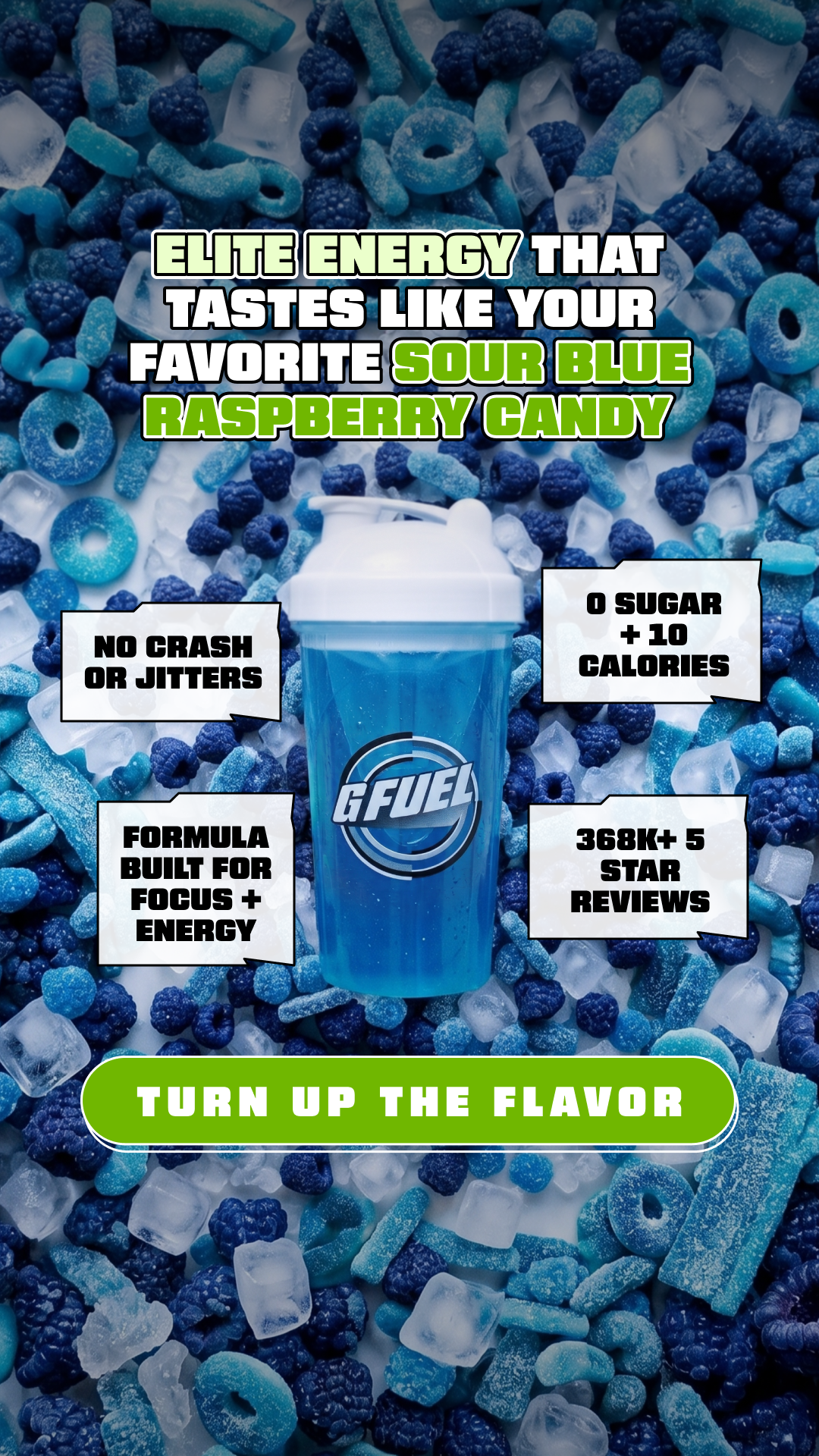 G FUEL Facebook ad