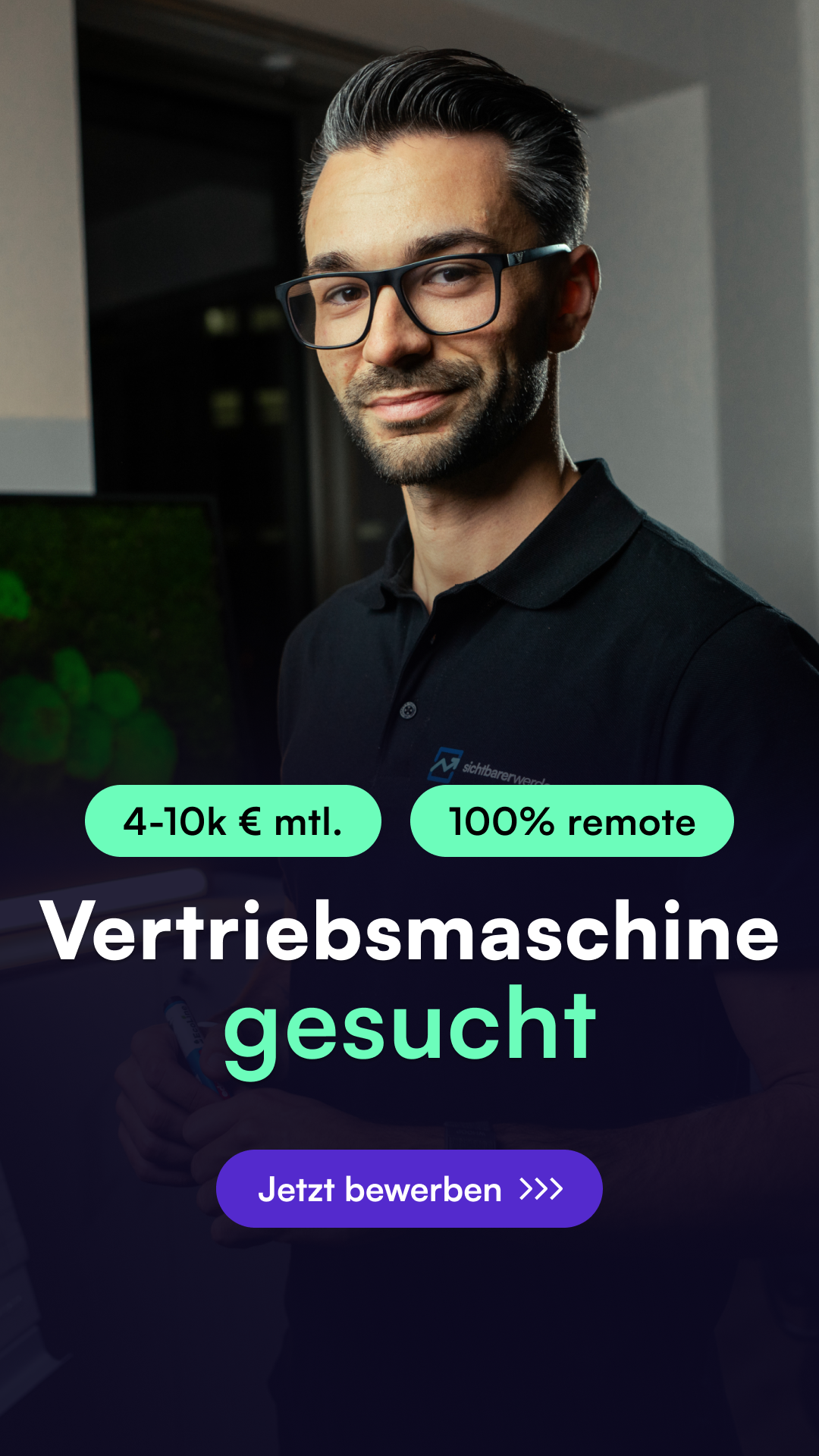 SichtbarerWerden.de Facebook ad