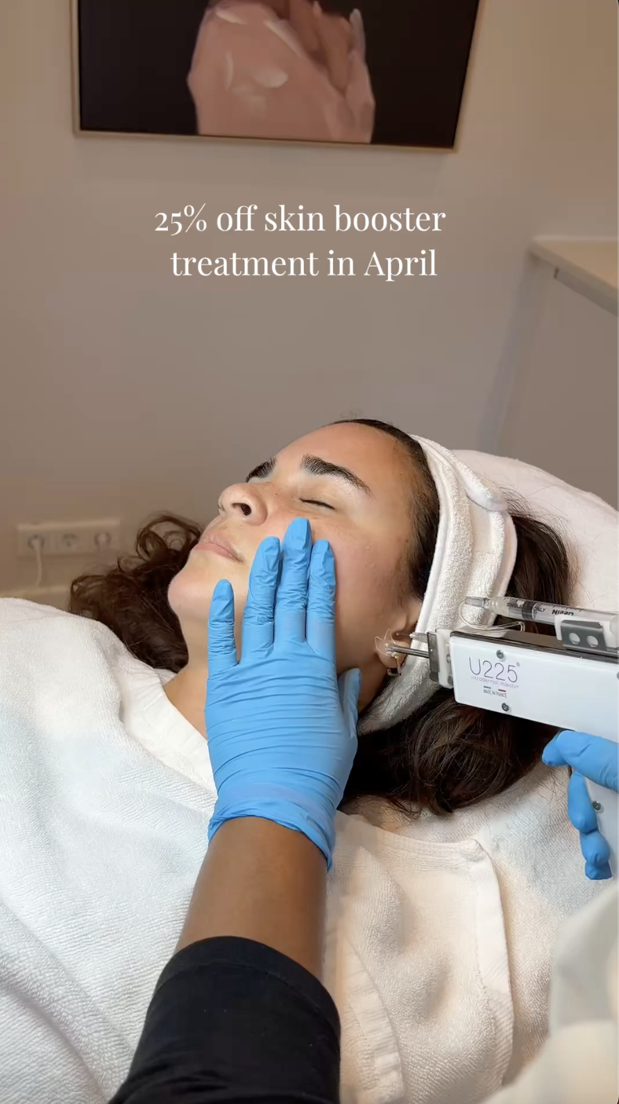 SKIN Den Haag Facebook ad from Apr 1, 2026