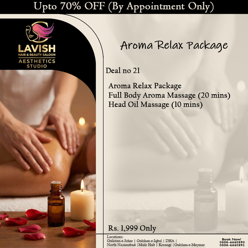 Lavish Hair & Beauty Salon Facebook ad