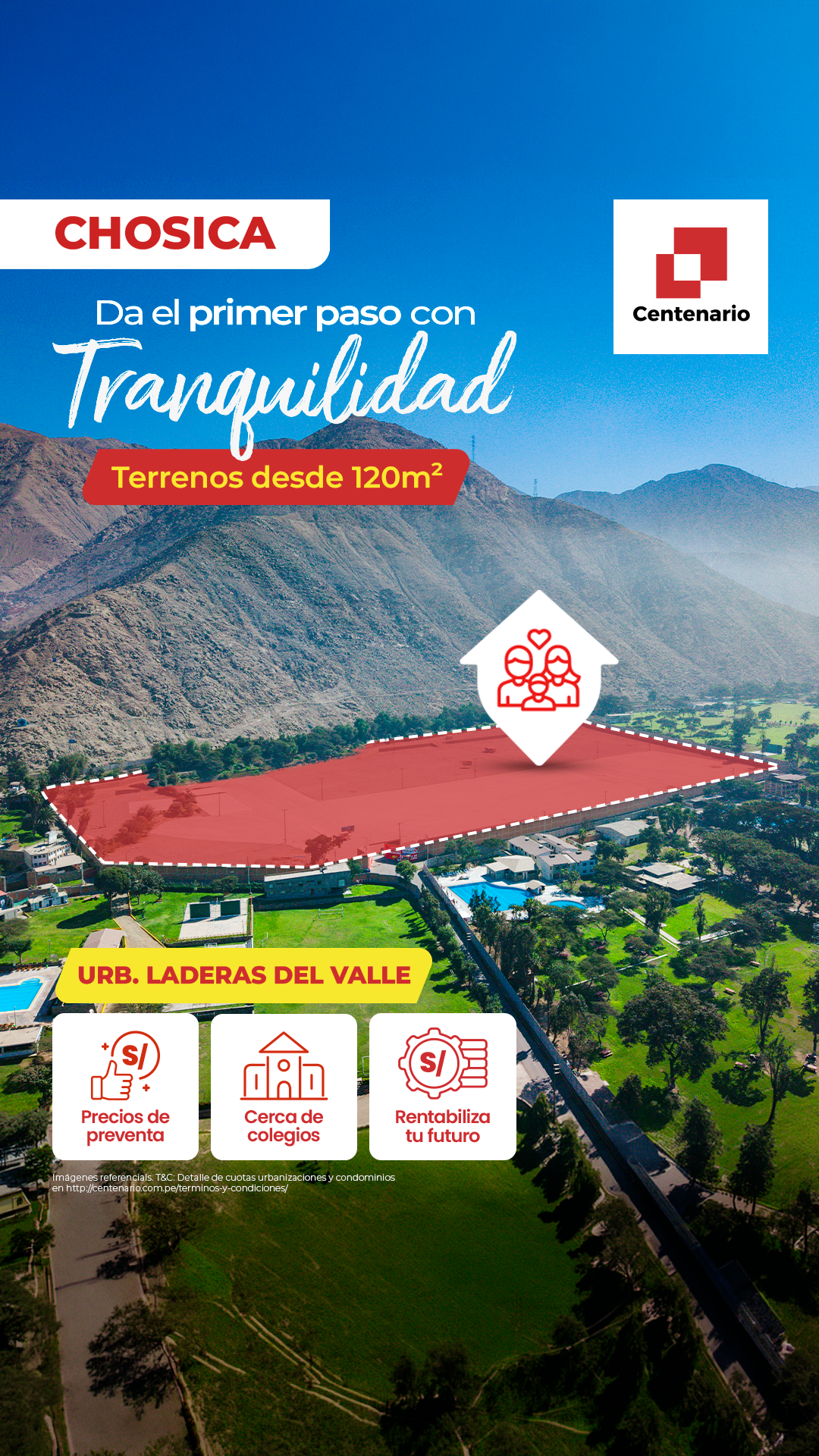 Centenario Urbanizaciones Facebook ad