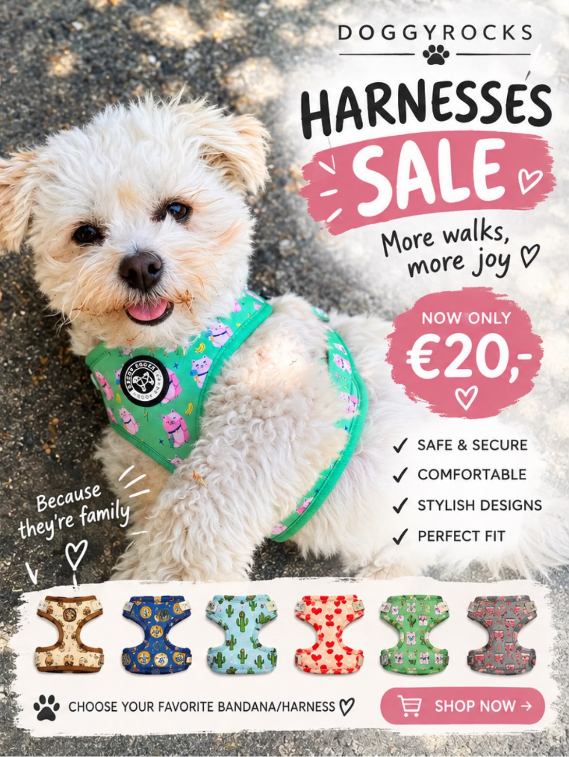 DOGGY ROCKS Facebook ad