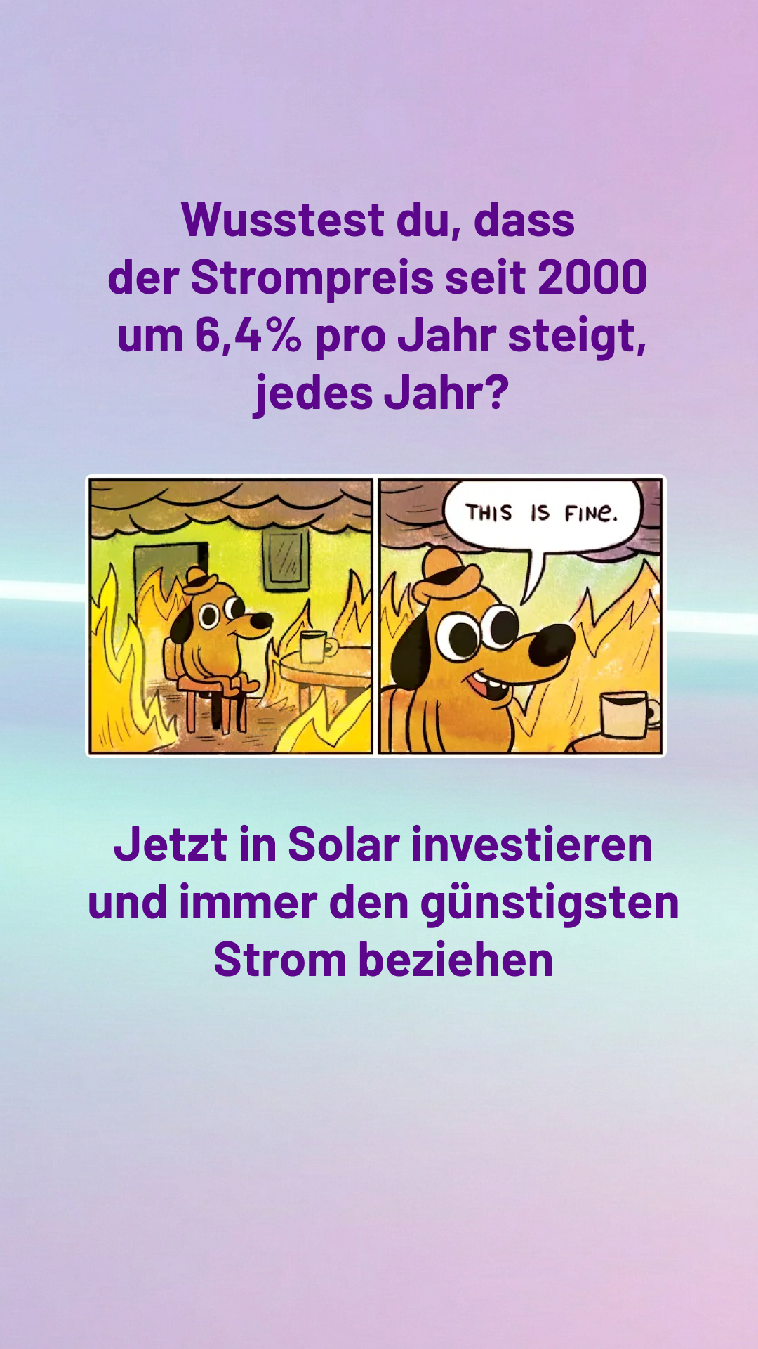 1KOMMA5GRAD Facebook ad