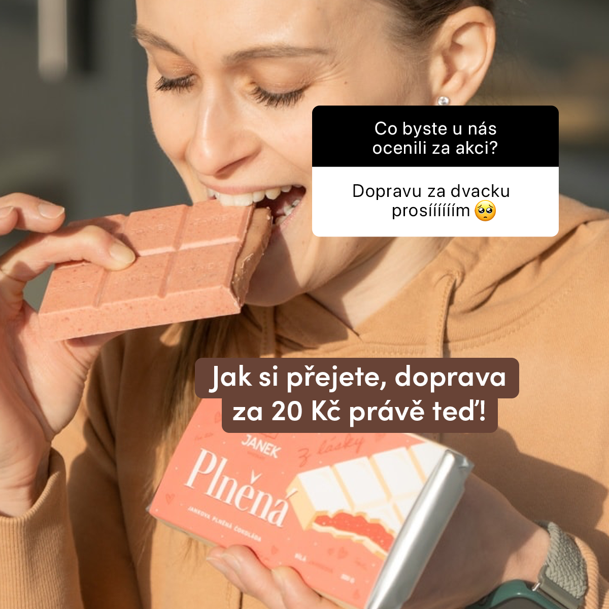 Čokoládovna JANEK Facebook ad