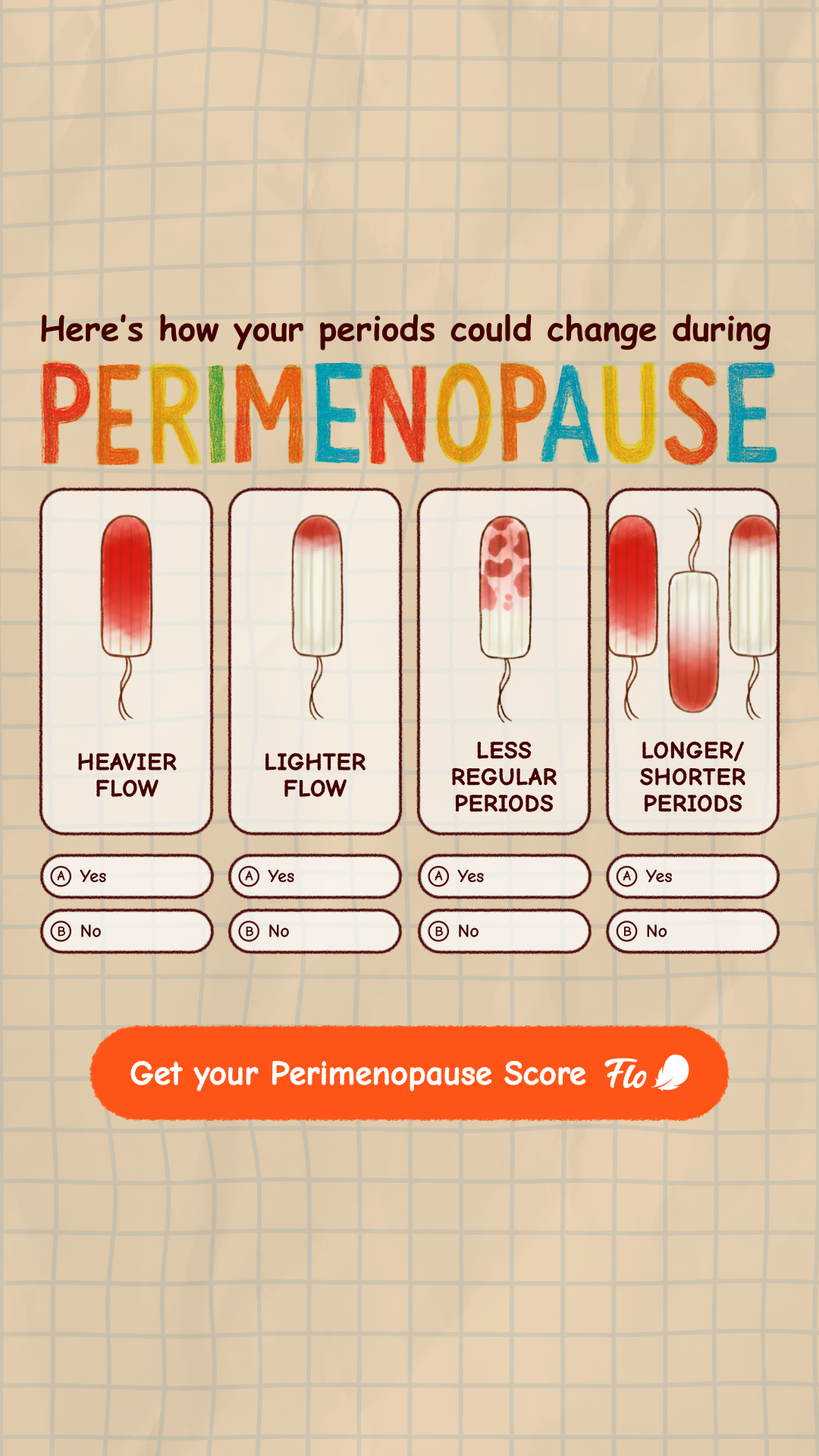 Flo For Perimenopause Facebook ad