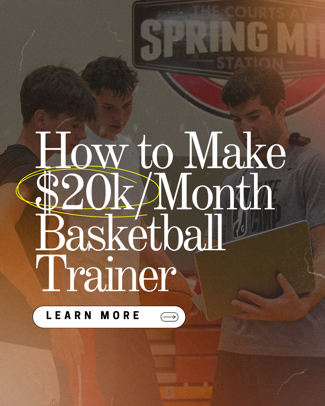 Danny Cooper Basketball Facebook ad: If you want to take your basketball training…
