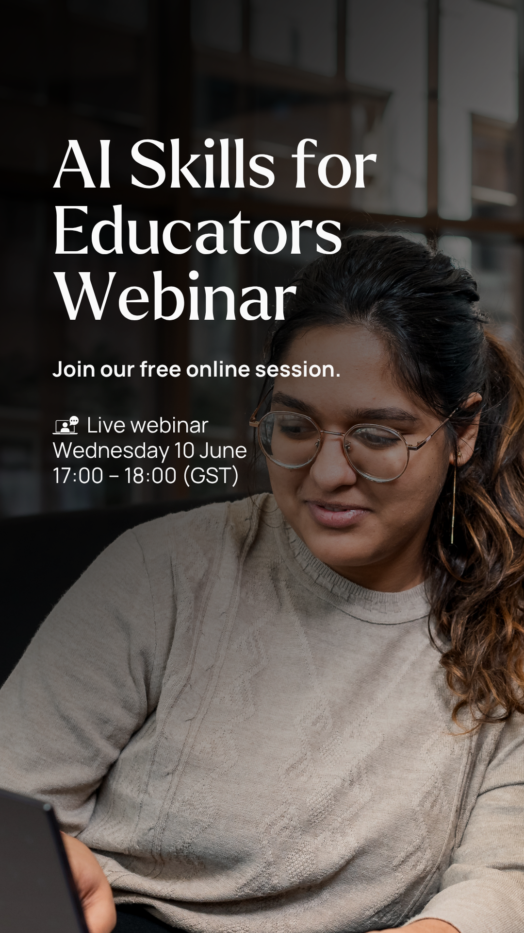 University of Birmingham Dubai Facebook ad